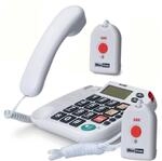 MaxCom KXT481SOS: Seniorentelefon mit Funk Notruf Sender und gro&szlig;en Tasten extra