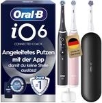 Oral-B iO Series 6 Black Lava/Pink Sand mit 2. Handst&uuml;ck