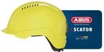 ABUS Bauhelm Scator - bel&uuml;fteter Schutzhelm f&uuml;r Baustellen und Industrie - nach EN