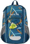 Step by Step Rucksack-Set KIGA Maxi &bdquo;Dragon Milo, blau, mit separaten Innenfach,