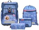 Step by Step Schulranzen-Set Cloud Pferdefreunde &bdquo;Horse Friends 5-teilig, blau,