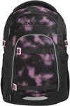 coocazoo Mate Schulrucksack &bdquo;Pink Illusion&rdquo;, schwarz-pink, ergonomischer &