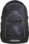 coocazoo Mate Schulrucksack &bdquo;Rainbow Illusion&rdquo;, schwarz, ergonomischer &