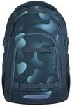 coocazoo Mate Schulrucksack &bdquo;Aqua Flow&rdquo;, blau, ergonomischer & anpassbarer