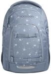 coocazoo Mate Schulrucksack &bdquo;Bloomy Daisy&rdquo;, hellgrau, ergonomischer & anpassbarer