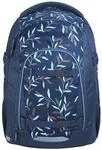Coocazoo MATE Schulrucksack &bdquo;Boho Glam&rdquo;, blau, ergonomischer & anpassbarer