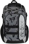 neoxx Schulrucksack mit Laptopfach Active Pro School Backpack Dragon Thunder grau