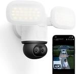 Reolink TrackFlex Floodlight WiFi, 4K Wi-Fi 6 PTZ &Uuml;berwachungskamera Aussen mit 3000