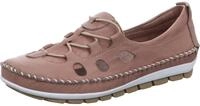 Gemini 003115-01 Damen Ballerina Slipper Mokassins Leder, Gr&ouml;&szlig;e:38 EU, Farbe:Braun