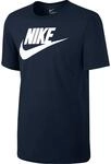 Nike Futura Icon T-Shirt wei&szlig;/wei&szlig;/Foto M Negro/Blanco (Obsidian/Obsidian/White)