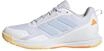 adidas Damen Novaflight 2 Indoor Shoes, FTWR White/Crystal Sky/Ice Tangerine, 40 EU