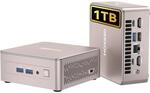 GEEKOM Mini PC A5 mit AMD Ryzen 5 7430U,16GB RAM 1TB SSD(max.64GB+4TB), Windows 11