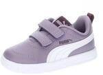 Puma Unisex Kids COURTFLEX V3 V INF Sneaker, Pale Plum-Puma White, 20 EU