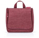 reisenthel toiletbag Twist Maroon - praktischer Kulturbeutel mit Haken,