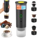 Bostar Tragbare Espressomaschine 3 in 1, Elektrische Kaffeemaschine Espresso Maker