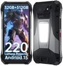 8849 Tank X Baustellenhandy 5G, Android 15 Rugged Outdoor Smartphone mit 220LM