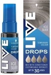 Schwarzkopf LIVE Color Drops Eis-Silber Tempor&auml;re Haarfarbe 30 ml, Haarfarbtropfen