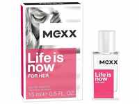 Mexx Life is now for her Eau de Toilette Vapo, 1er Pack 15ml