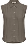 Onlsiesta S/L Linen Bl Shirt PNT Noos
