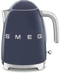 Smeg, KLF03NBEU 1.7L Wasserkocher, Soft-Opening-Kannenverschluss, Herausnehmbarer