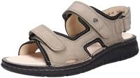 Finn Comfort Sandale Wanaka-Soft 81540-903075, Nubukleder, Beige-Schwarz,...