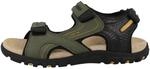 Geox MAN UOMO SANDAL STRADA D SANDALS MUSK/BLACK 39_EU