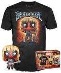 Funko Pop! & Tee: Deadpool - Heavy Metal - S - T-Shirt - Kleidung mit