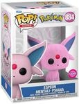 Funko POP! Games: Pokemon - Espeon - (Flocked) - Psiana - Vinyl-Sammelfigur -