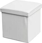 ECHTWERK Sitzw&uuml;rfel, Storecube, Polsterhocker mit Stauraum, faltbare