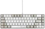 The G-Lab Keyz Hydrogen Gaming-Tastatur, 60%, halbmechanische Tastatur,
