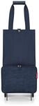 reisenthel foldabletrolley Twist Navy - Faltbarer, kompakter Einkaufswagen - einfach