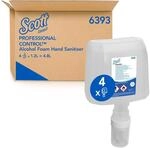 Scott Control Handdesinfektionsschaum auf Alkoholbasis 6393 &ndash; 4 x 1,2 Liter