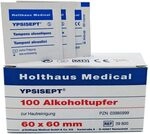 ALKOHOLTUPFER Ypsisept 65x25mm 100 St