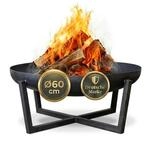 SOUK ONE Feuerschalen, Feuerschale &Oslash; 60 cm - Feuerstelle f&uuml;r den Garten,