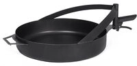 CookKing Stahl Pfanne 50 cm | Zubeh&ouml;r f&uuml;r Feuerschale Bandito & Montana X 