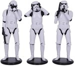 Nemesis Now Original Stormtrooper im Stil der &bdquo;3 Weisen, Sciencefiction-Figuren,