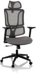 MyBuero B&uuml;rostuhl ergonomisch ERGOMY Schreibtischstuhl mit Lordosenst&uuml;tze,