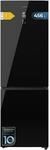 Cecotec K&uuml;hlschrank Kombi Total No Frost Bolero CoolMarket Combi 456 Black Glass E,