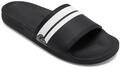 Quiksilver Herren RIVI SLIDE Peeptoe Sandalen, Schwarz (Black/Black/White Xkkw), 39