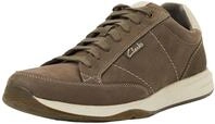 Clarks Shepton Mens Sand Suede, 6.5