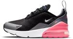 Nike Schuh Nike Air Max 270 F&uuml;r &Auml;ltere Kinder, Black/Metallic Silver-Smoke Grey,