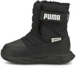 PUMA Unisex Kinder Nieve Boot WTR Ac Ps Sneaker, schwarz/wei&szlig;, 13 UK Child