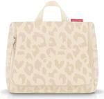 reisenthel toiletbag XL leo vanilla - praktischer Kulturbeutel mit Haken,