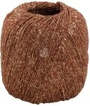 LANA GROSSA Brillino | Beilaufgarn mit farbigem Lurexfaden | Handstrickgarn aus 83%