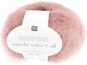 Rico Design Rosa Mohair-Seide-Mischung Yarn 0.13 kg 0.5 mm Handw&auml;sche