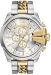 Diesel Herrenuhr Chronograph Mega Chief Edelstahl, DZ4672