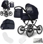 Bergsteiger Venedig Nostalgie Kombikinderwagen 2-in-1 ohne Babyschale &ndash; Babywanne &