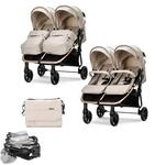 Lorelli Zwillingskinderwagen Duo, Zwillingsbuggy klein faltbar f&uuml;r 2 Kinder, sehr