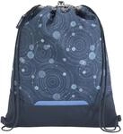 coocazoo Turnbeutel &bdquo;Blue Orbit&rdquo;, blau, mit Rei&szlig;verschlussfach und...