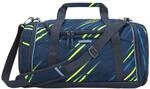 coocazoo Sporttasche &bdquo;Fast Lime, schwarz-blau, Hauptfach, Nassw&auml;schefach,